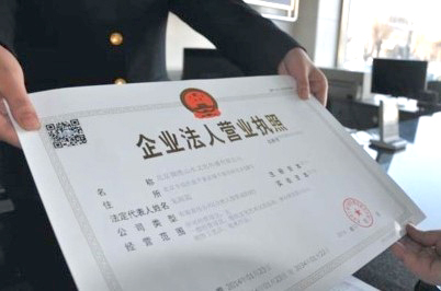 资料图-高新区某公司工商营业执照副本