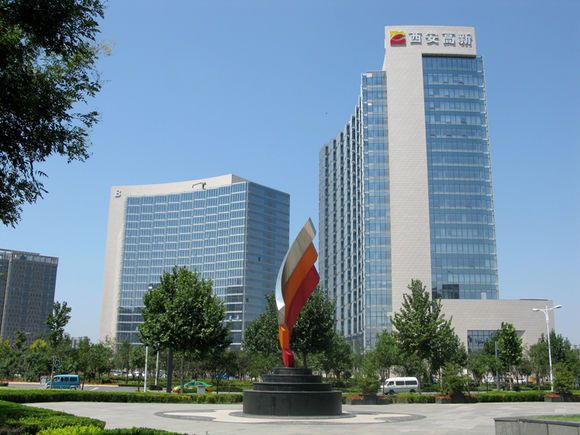 西安高新区都市之门